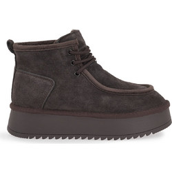 Exe Γυναικεία Μποτάκια Chukka Suede Σοκολατί X303R4532-504
