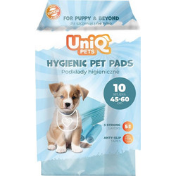 Uniq Pets Επιδαπέδιες Πάνες Σκύλου με Αυτοκόλλητα 60x45cm 10τμχ