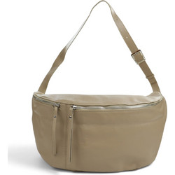 Passaggio Leather Γυναικείο Τσαντάκι Χιαστί Δερμάτινο Ταμπά με Στενό Λουρί 5905-KR-09