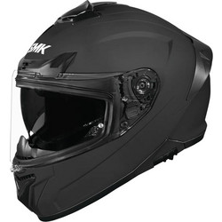 SMK Typhoon Matt Black Κράνος Μηχανής Full Face 1450gr