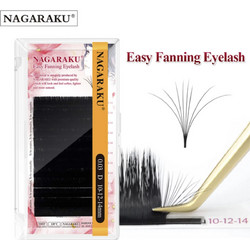 Nagaraku Fanning Bloom Βλεφαρίδες Τρίχα-Τρίχα 0.03mm C 10-14mm 095687
