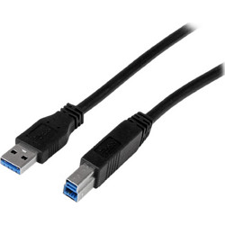 StarTech USB3CAB2M Καλώδιο USB-A Male 3.0 to USB-B Male 2m Black