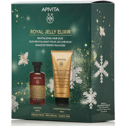 Apivita Royal Jelly Elixir Σετ Περιποίησης Μαλλιών Σαμπουάν 250ml + Μάσκα 150ml