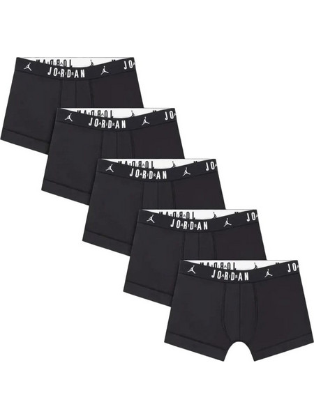 Jordan Ανδρικά Μποξεράκια Σετ 5Pack Μαύρα JM0867-023