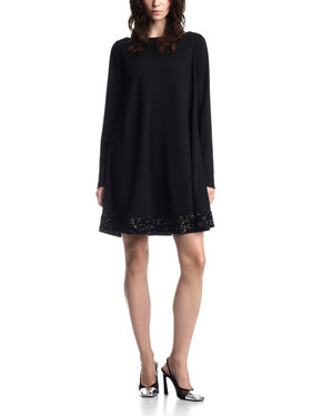 Emporio Armani Mini Φόρεμα για Γάμο / Βάπτιση Μαύρο EW004672-AF22598-UC001