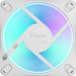 Fractal Design Dynamic 3 120 Reverse Blade Case Fan 120mm RGB με Σύνδεση 3-Pin 4-Pin PWM White