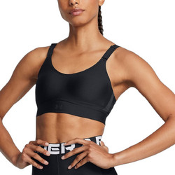 Under Armour Infinity 2.0 Αθλητικό Μπουστάκι με Μέτρια Στήριξη & Ελαφριά Ενίσχυση Μαύρο 1384123-002