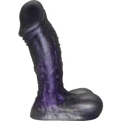 Guilty Toys Ocean Wave Ρεαλιστικό Dildo με Όρχεις 16.5cm Μωβ