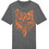 Fox Racing Παιδικό T-Shirt Κοντομάνικο Γκρι Πορτοκαλί 38452-572