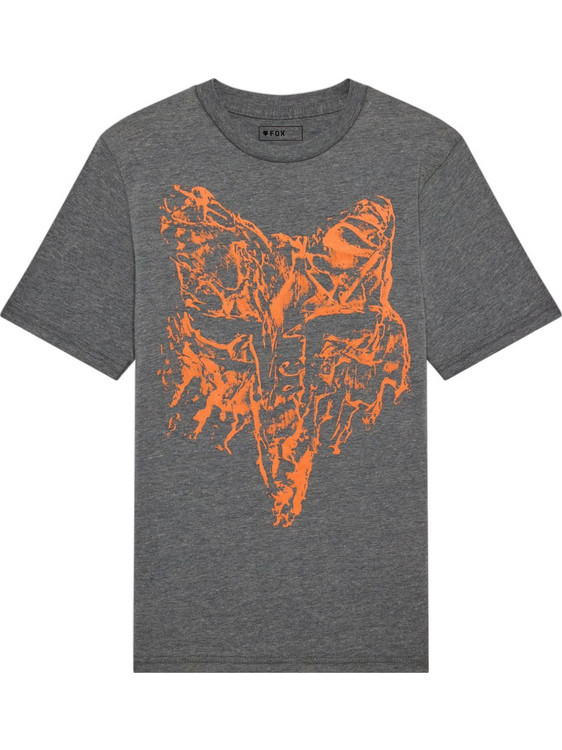 Fox Racing Παιδικό T-Shirt Κοντομάνικο Γκρι Πορτοκαλί 38452-572