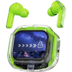 Air Max Ακουστικά Bluetooth In Ear Ανθεκτικά στο Νερό Green