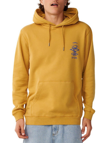 Rip Curl Ανδρικό Φούτερ με Κουκούλα & Τσέπες Πορτοκαλί 0AKMFL-9717