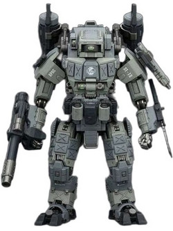 JOY TOY Dark Source APOC Series Bedrock Fury Fire Strike Mech ST-8618 14cm