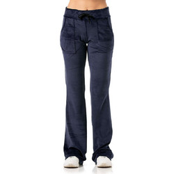 Bodymove Γυναικείο Παντελόνι Φόρμας Βελουτέ Navy Μπλε 1504