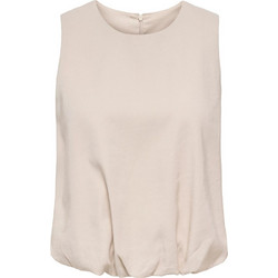 Only Γυναικείο Καλοκαιρινό Crop Top Nude 15364287