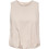 Only Γυναικείο Καλοκαιρινό Crop Top Nude 15364287