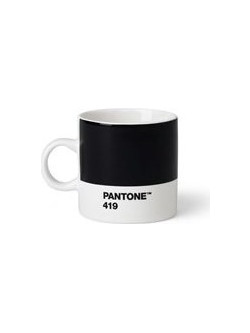 Pantone Φλιτζάνι Espresso Πορσελάνης Μαύρο 120ml 101040419