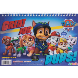 Paw Patrol Μπλοκ Ζωγραφικής B5 26 Φύλλων 1251359