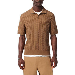 Lacoste Ανδρική Μπλούζα Polo Κοντομάνικη Καφέ 3AH0687-UQW