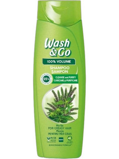 Wash & Go Herbs Σαμπουάν 180ml