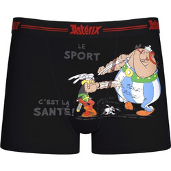 Retro Asterix Le Sport Ανδρικό Μποξεράκι Μαύρο