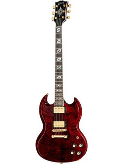 Gibson SG Supreme Ηλεκτρική Κιθάρα Double Cut με Μαγνήτες HH & Ταστιέρα Ebony Wine Red