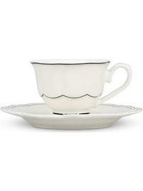 Salt & Pepper Odette Σετ Φλιτζάνια Espresso & Ελληνικού Καφέ Πορσελάνης Λευκά 80ml 2τμχ 856235