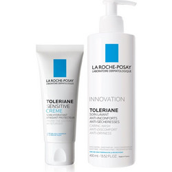 La Roche-Posay Toleriane Sensitive Cream 40ml + Cleanser Cream 400ml