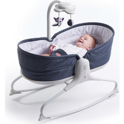 Tiny Love 3 In 1 Rocket Napper Ηλεκτρικό Relax Μωρού Κούνια με Μουσική & Δόνηση έως 9kg Navy Μπλε TL1805601146N