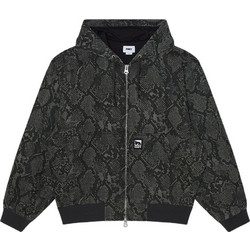 Obey Ανδρικό Μπουφάν Χειμωνιάτικο Bomber Μαύρο 121800593-GSN