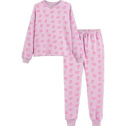 La Redoute Παιδική Πιτζάμα Fleece Χειμωνιάτικη Ροζ 351382324 / GQJ193