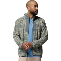 Columbia Ανδρική Ζακέτα Fleece με Φερμουάρ Πράσινο Mint 2174071-348