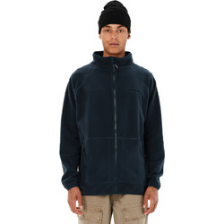 Emerson Ανδρική Ζακέτα Fleece με Φερμουάρ Πετρόλ 262.EM29.19