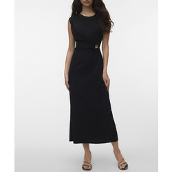 Vero Moda Midi Φόρεμα για Γάμο / Βάπτιση Μαύρο 10353002