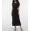 Vero Moda Midi Φόρεμα για Γάμο / Βάπτιση Μαύρο 10353002