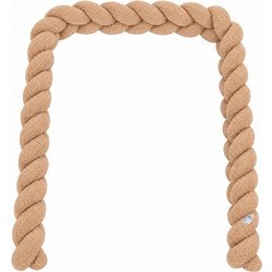 Cangaroo Boucle Dream Πάντα Κούνιας Πλεξούδα Μπεζ 10x235cm