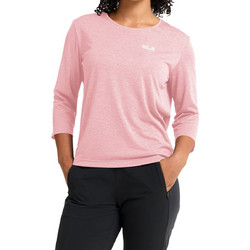 Jack Wolfskin Γυναικείο Αθλητικό T-Shirt Ροζ A65789-H0110