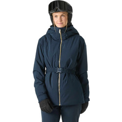 Helly Hansen Γυναικείο Μπουφάν Χειμωνιάτικο Softshell Μακρύ Navy Μπλε 66159-597