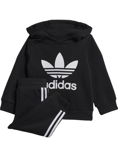 Adidas Βρεφικό Σετ Φόρμας Χειμωνιάτικο Μαύρο IX5165