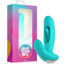 Good Vibes Only Gina Flapping Δονητής G-Spot 16.4cm Τιρκουάζ