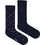 Tommy Hilfiger Ανδρικές Κάλτσες Ψηλές με Σχέδια Navy Μπλε 2Pack 701241821-003
