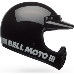 Bell Moto-3 Classic Black Κράνος Μηχανής Full Face 1250gr