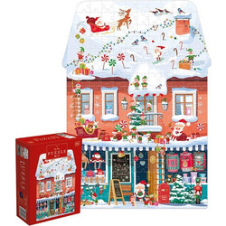 Puzzle interDRUK Xmas Shape Toy Store 200 Κομμάτια