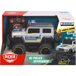 Dickie Toys Suzuki Jimny Police Τηλεκατευθυνόμενο Αυτοκίνητο 1:24 203714028021