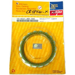ΣΕΤ ΔΙΣΚΟΙ ΣΥΜΠΛΕΚΤΗ YAMAHA CRYPTON-X 135 ASPIRA (4 ΤΜΧ )