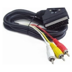 ΚΑΛ. BIDIR. RCA ΣΕ SCART AUD.VID. 1.8M CCV-519-001