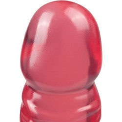Doc Johnson Vac-U-Lock Crystal Jelly Ρεαλιστικό Dildo με Βεντούζα 20cm Ροζ
