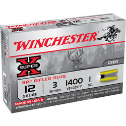 Winchester Sabot Magnum 3 Φυσίγγια Μονόβολα 12Cal 76mm 5τμχ