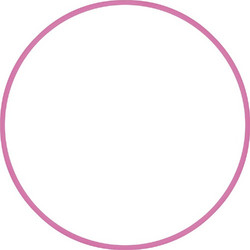 Amila Χούλα-Χουπ 76Cm - Φ18Mm - 185Gr, Ροζ (48161) Φούξια