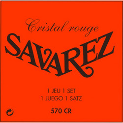 Savarez 570CR Cristal Soliste Σετ 6 Χορδές Κλασικής Κιθάρας Nylon Normal Tension